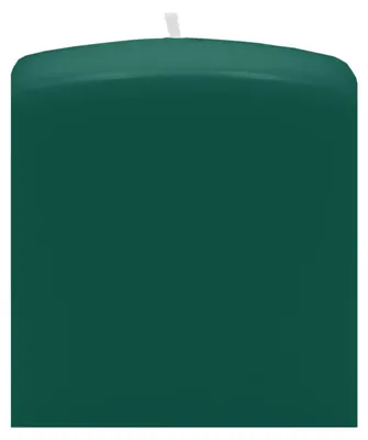 Produktbild von Quader Kerzen Dunkelgrün 8 x Ø 7/7 cm, 8 Stück