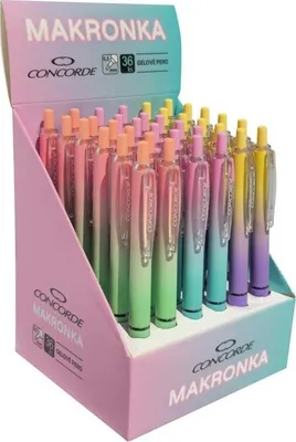 Obrázok produktu pre Gélové pero CONCORDE Makrónka - mix motívov
