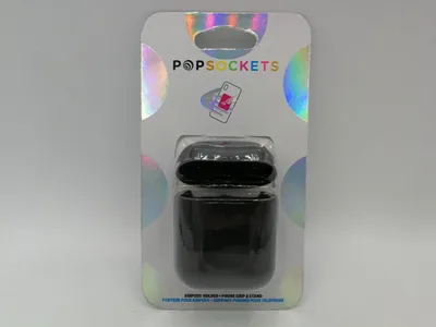 Produktbild von POPSOCKETS PopGrip Airpods Holder Black