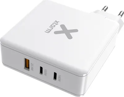Productafbeelding van Xtorm Volt XAT140 - Voeding - GaN - 140 Watt - PD, QC 3.0 - 3 aansluitpunten (USB, USB-C)