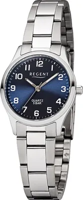 Obrázek produktu pro Dámské hodinky Regent z nerezové oceli F-1325 quartzový náramek stříbrný D2UR2253414