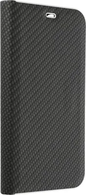 Produktbild von Luna Buch Carbon Hülle Tasche kompatibel mit iPhone 15 Plus