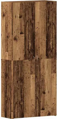 Zdjęcie produktu dla Szafka na buty z półką z drzwiami Brązowy 80 x 35.5 x 180 cm