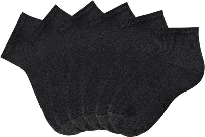 Produktbild von H.I.S. Kurzsocken Damen Frotteesocken farbig und uni 6 -teilig schwarz Größe 39/42