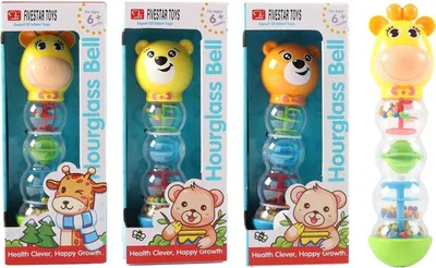 Immagine prodotto di Jonotoys Sonaglio per bambini Giraffa Orso 23 cm