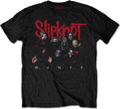 Produktbild von Slipknot WANYK Logo Black S T-Shirt
