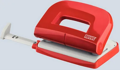 Image de Perforatrice Novus E 210, 10 feuilles, rouge-gris