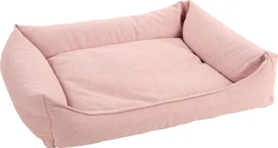Produktbild von Flamingo Hundebett Baldar rechteckig rosa, Maße: 100 x 80 x 25 cm