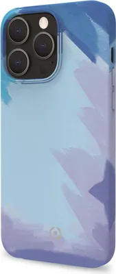 Produktbild von Celly WATERCOLOR iPhone 13 Pro Max, Cover, Apple, iPhone 13 Pro Max, 17 cm (6.7"), Blau