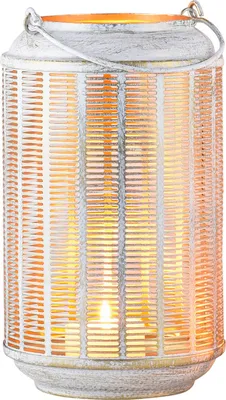 Produktbild von Boho Deko Windlichter Laterne Gartenwindlicht Teelichthalter Manol Gross