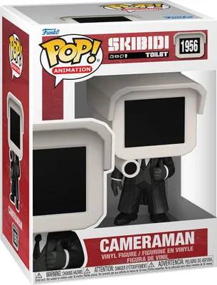 Produktbild von Skibidi Toilet POP! Rocks Vinyl Figur Cameraman 9 cm