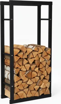 Produktbild von Zelsius Kaminholzregal | 40 x 25 x 150 cm | Brennholzregal für Innen und Außen