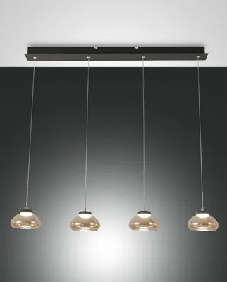 Produktbild von Fabas Luce Arabella, Pendelleuchte, LED, 4x8W