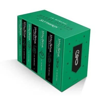 Zdjęcie produktu dla Harry Potter Slytherin House Editions Paperback Box Set