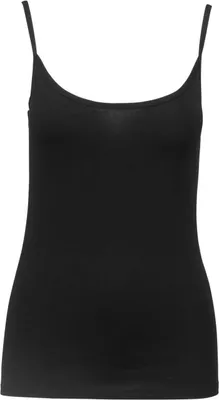 Produktbild von Kariban Damen Tank Top Trägertop Spaghettiträger Top Unterhemd, Größe:L, Farbe:Schwarz