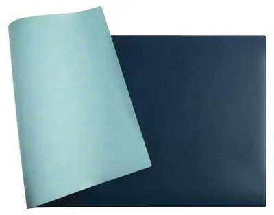 Immagine prodotto di Exacompta 29122E Sottomano 35x60 cmPoliuretanobicolore blu-verde tropicale