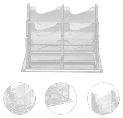 Produktbild von Acryl-Visitenkartenbox – Praktischer Kartenhalter für das Büro