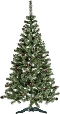 Obrázok produktu pre Aga Vianočný stromček Jedľa so šiškami 220 cm