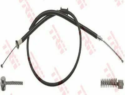 Produktbild von TRW Handbremsseil Seilzug Feststellbremse für LANCIA YPSILON (843) GCH647