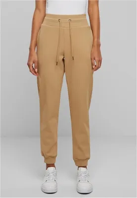 Produktbild von Damen Jogginghose "Cozy Sweatpants" von Urban Classics, Farbe: sand, Größe: 4XL