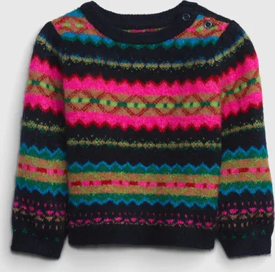 Produktbild von GAP Babypullover mit norwegischem Muster