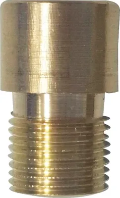 Produktbild von Türgucker-Verlängerung um 10 mm, f. Türgucker ø 12 mm, Messing blank