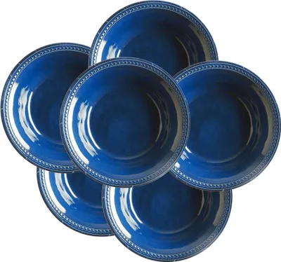 Produktbild von Suppenteller, tief 20,5cm - Harmony Blue, 6er Set