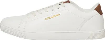 Produktbild von Jack & Jones 12203642_2206_43, Männlich, Erwachsener, Modische Sneakers, Weiß, Schnürverschluss, Rundzeh