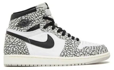 Produktbild von Air Jordan 1 Retro High OG White Cement - EU: 38.5