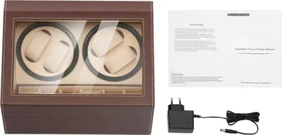 Image de Remontoir pour montres, rotation automatique, affichage élégant, marron