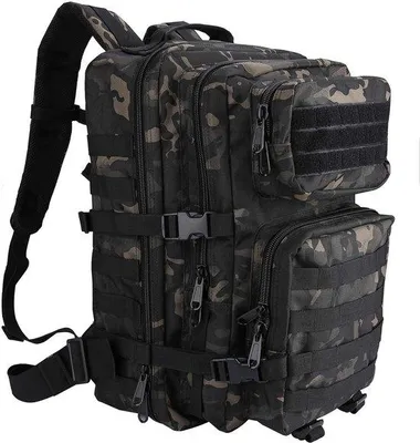 Obrázek produktu pro Batoh Unyqoos ® 40 l pro outdoorová dobrodružství, voděodolný, s systémem MOLLE a ergonomickým nošením