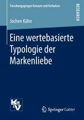 Obrázek produktu pro Eine wertebasierte Typologie der Markenliebe