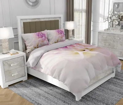 Produktbild von Bettwäsche 140x200 cm + 2x70x80 cm, 3-teilig, 100% Baumwolle, Satin, Reißverschluss, Bunt - SOVIO | So.0209