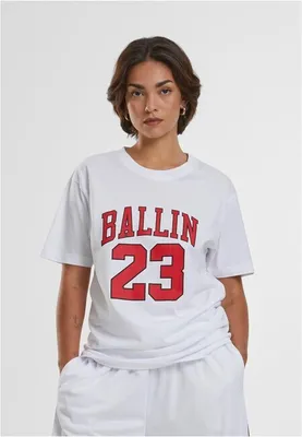 Produktbild von MT1904 - Ladies Ballin 23 Tee white XS