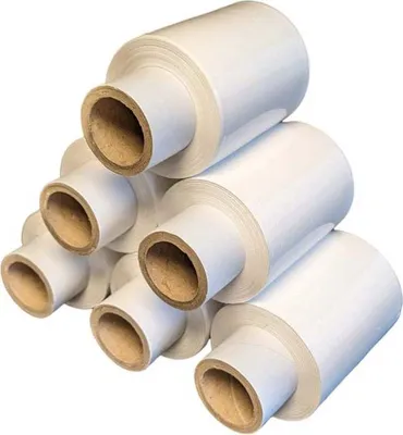 Produktbild von 6x Mini Stretchfolie 10 cm Rollen 23 my (weiss)