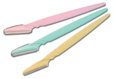 Produktbild von UNIQ Augenbrauenrasierer 3er Pack - Präziser Gesichtshaarentferner und Dermaplaning Tool