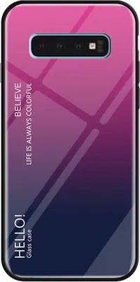 Produktbild von Handy Tasche für Samsung Galaxy S10 Plus Gradient Case Cover Schutz Hülle Pink