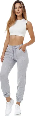 Tazzio Damen Jogginghose F300 Grau XXL