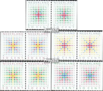 Produktbild von Briefmarken Niederlande 1987 Mi 1331Dl/Dr-1335Dl/Dr Paare (kompl.Ausg.) postfrisch Dezembermarken