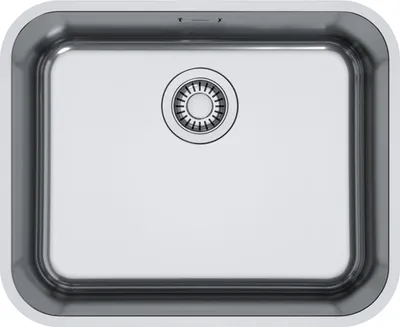 Obrázok produktu pre FRANKE 127.0708.310 SMART SRX 110-50 drez so zátkovým ventilom / Nerezový drez / Podomietkový drez