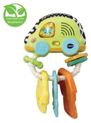 Zdjęcie produktu dla VTech Baby Rammelpret Sleutelbos, 0,25 roku, z dźwiękiem, funkcja głosowa, AAA, plastik, wielokolorowy