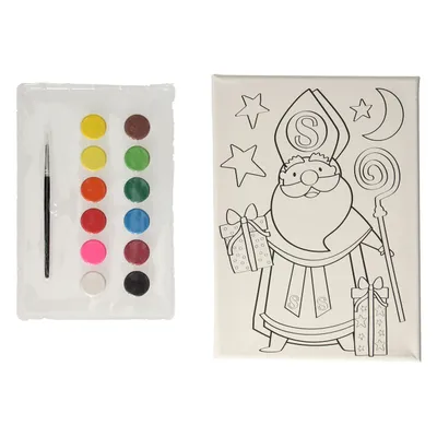 Image de Set de peinture Sinterklaas en toile