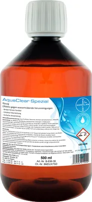 Produktbild von HERRLAN AquaClear flüssig 500 ml KristallKlar – Anti Trübung – Pool Wasseraufbereitung – Für alle Filterarten I Herrlan - Qualität