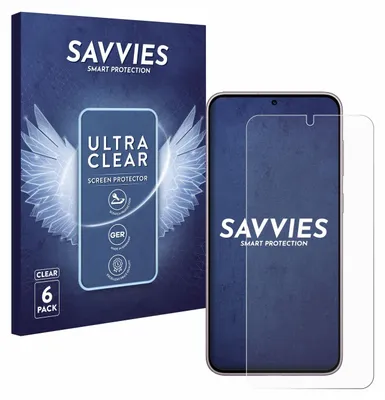 Produktbild von 6x Für Samsung Galaxy S23 Plus Schutzfolie Savvies Displayschutz Display Schutz Folie Klar Transparent
