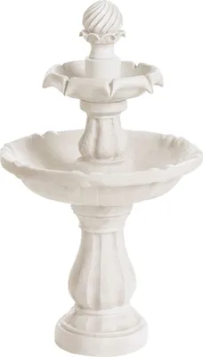 Produktbild von BELIANI Outdoor-Wasserspiele in Beige aus Kunstharz für den Garten im modernen Design