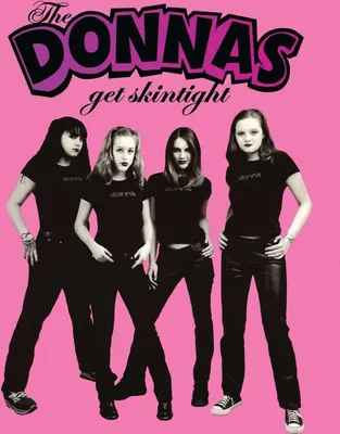 Produktbild von Donnas: Get Skintight (remastered) (Purple W/ Pink Swirl Vinyl)