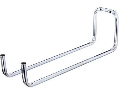 Produktbild von Alberts Wandhaken, blau verzinkt, doppelt Abgewinkelt 120 x 330 x 90 mm
