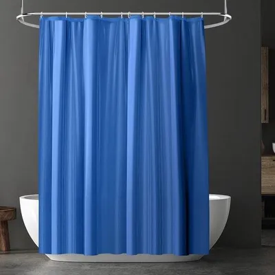 Obrázek produktu pro Voděodolná sprchová záclona z PEVA, 180 x 180 cm, měkká a prodyšná