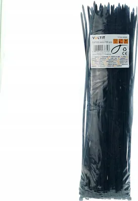 Immagine prodotto di KABELBINDER 3,6 x 300 NYLON 66 SCHWARZ - 100 pz.