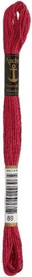 Produktbild von Anchor Sticktwist 8m, burgund, Baumwolle, Farbe 69, 6-fädig